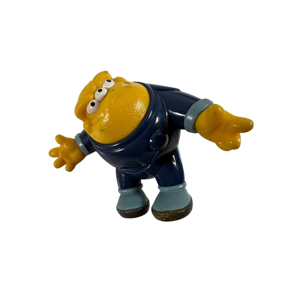 Burger King The Simpsons Alien Figure Kids OS Blue Good Treehouse of Horror Toy